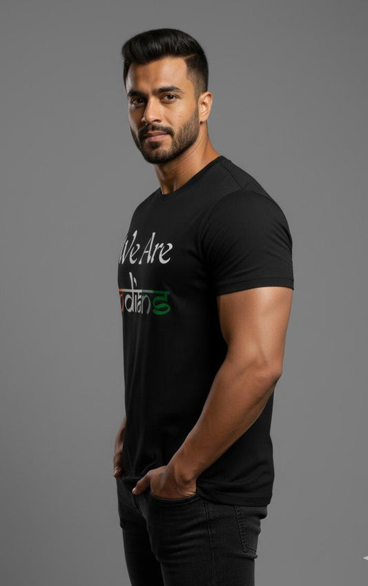 The "We Are Indians" T-Shirt 180 GSM DTG Print 100% Cotton T-shirt